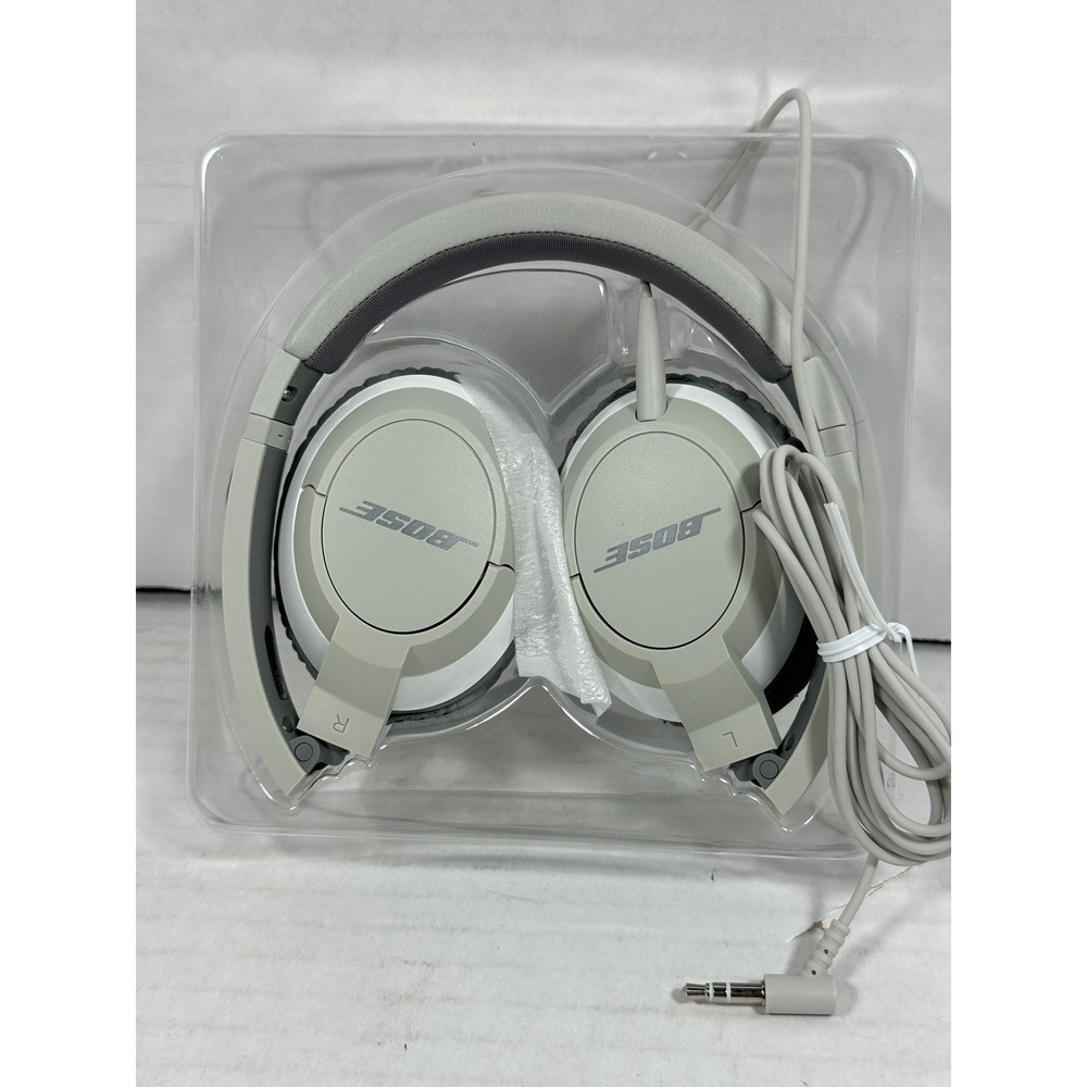 Bose OE2 On-Ear Wired Headphones White Grey Foldable 3.5mm Jack Audio‎